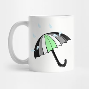 Pridin' in the Rain Mug